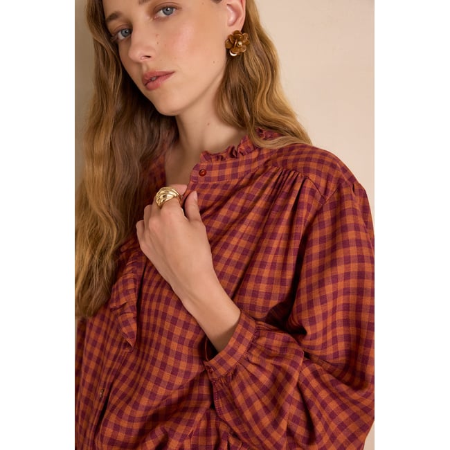 Blouse SILAS rouge <span itemprop=