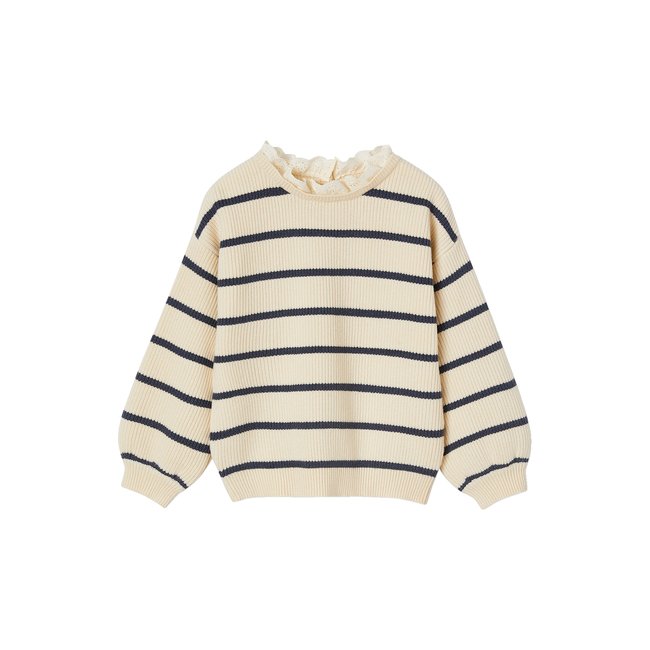 Pull col fantaisie forme loose - VERTBAUDET