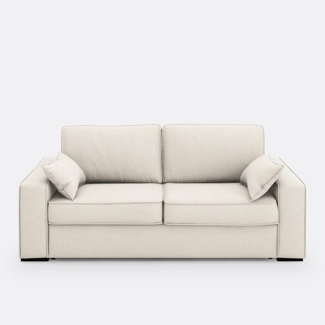 Schlafsofa Cécilia, Strukturgewebe, Bultex - LA REDOUTE INTERIEURS
