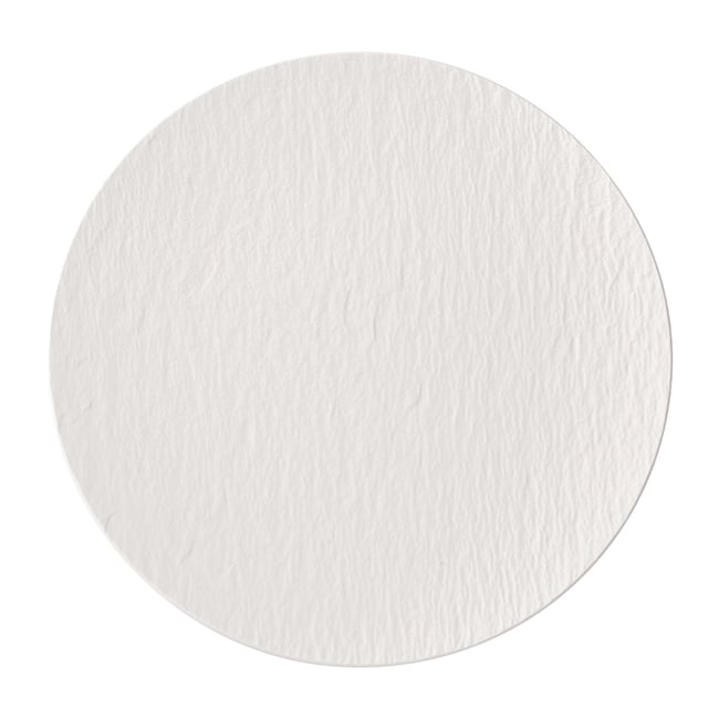 Assiette Gourmet MANUFACTURE Couleur blanc <span itemprop=