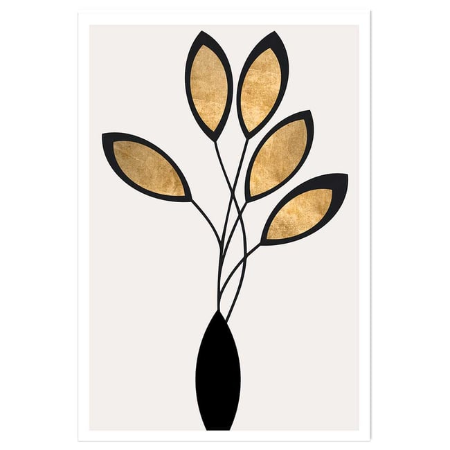 Poster bouquet de bronze - HEXOA