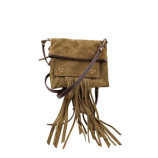 Sac à bandoulière - Très Bon État kaki <span itemprop=