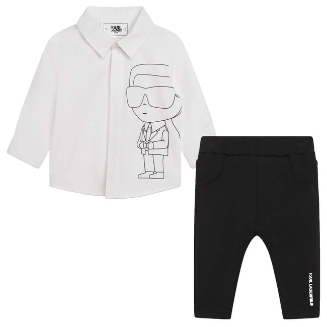 Ensemble Chemise + Pantalon Peppa Pig George Pig Pour Garçon - Avec Bretelles Et Nœud Papillon, Taille élastique - 11