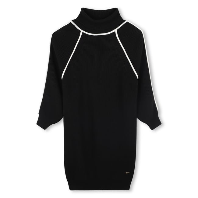 Robe col roulé black <span itemprop=
