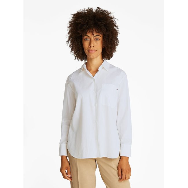Camicia in popeline a righe - TOMMY HILFIGER