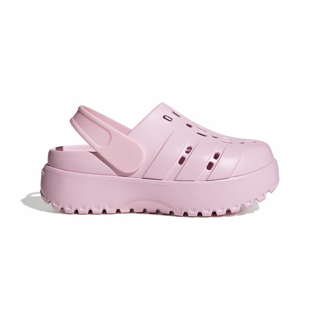 Sabots Adilette Clog Platform rose <span itemprop=