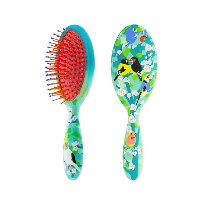 Petite brosse à cheveux Ladypop Small birds <span itemprop=