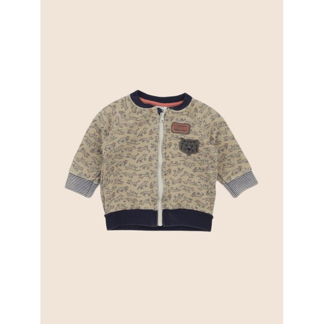 Sweat - Etat satisfaisant marron <span itemprop=