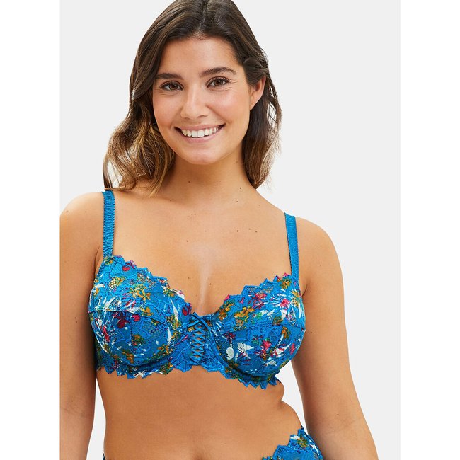 Soutien gorge avec armatures Arum Mosaic bleu <span itemprop=