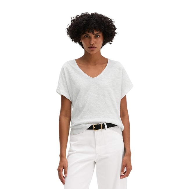 T-shirt loose en jersey slub - MARC O'POLO