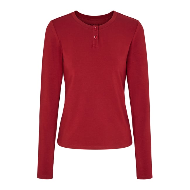 T-shirt manches longues henna (8437) <span itemprop=