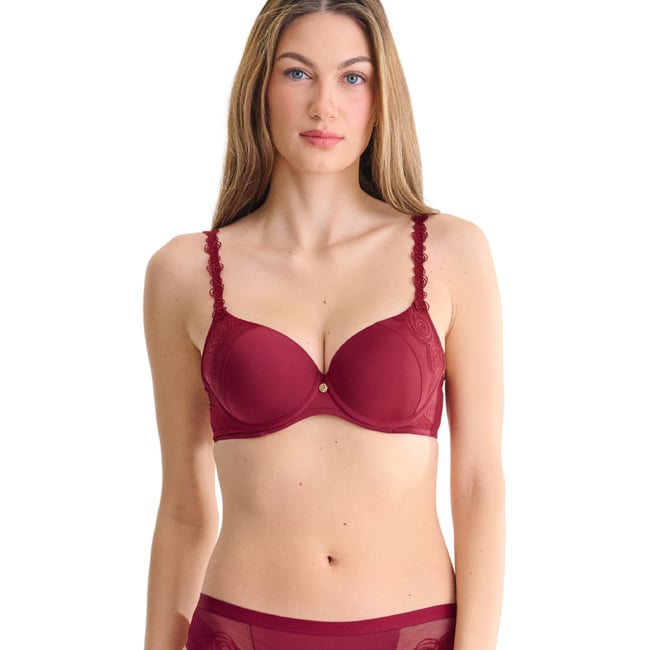 Soutien-gorge préformé RUBY rouge <span itemprop=