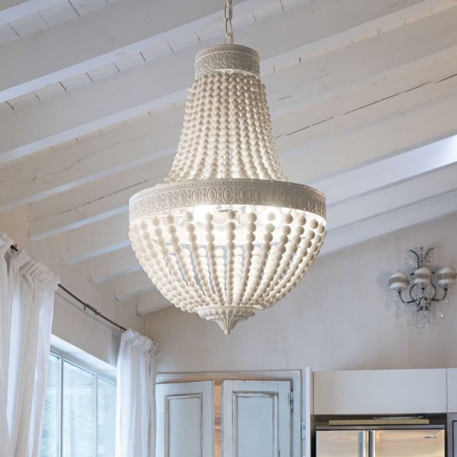 Lustre    MONET Couleur blanc <span itemprop=