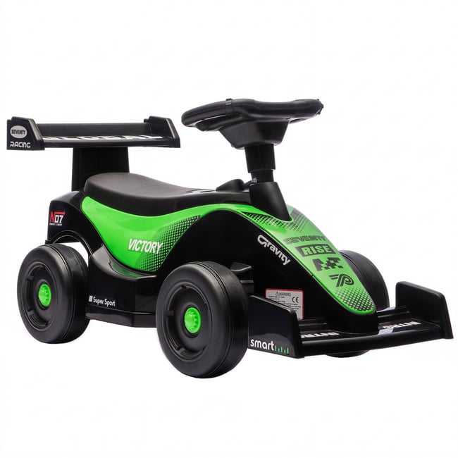 Voiture à glisse pour enfants PP Vert vert et noir <span itemprop=