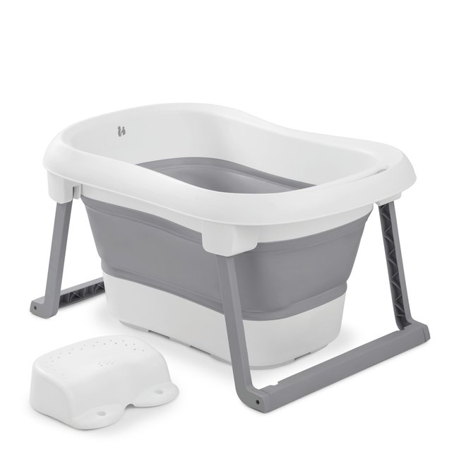 Baignoire pliable Wash N Fold L White Stone - HAUCK