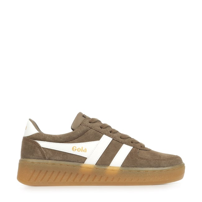 Baskets Grandslam Suede white gum <span itemprop=