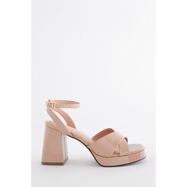 Sandales compensées à talons évasés - NEXT