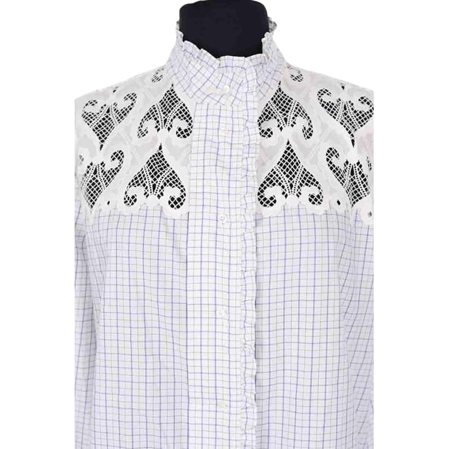 Chemise - Très Bon État bleu <span itemprop=
