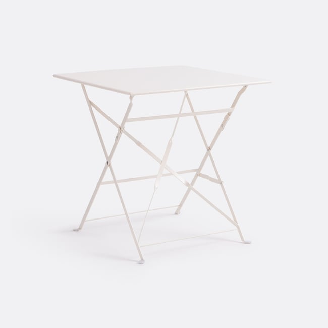 Table pliante carrée en métal fer, Ozevan - LA REDOUTE INTERIEURS