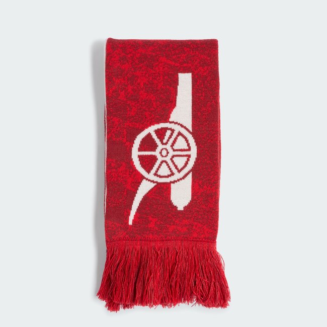 ÉCHARPE DOMICILE ARSENAL FC white / better scarlet / team coll burgundy 2 <span itemprop=