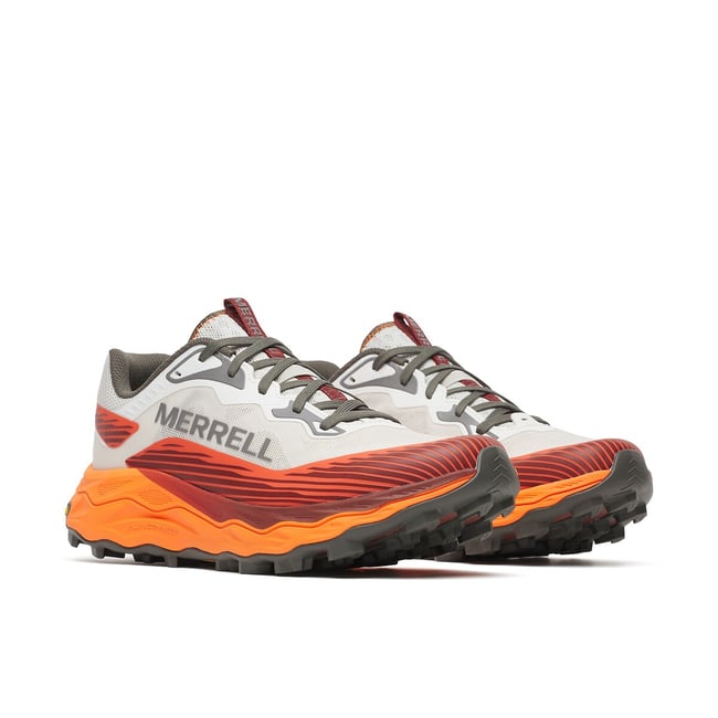 Sapatilhas de trail AGILITY PEAK 6 bege/dourado <span itemprop=
