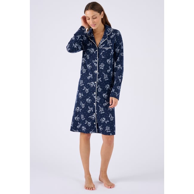 Chemise de nuit boutonnée Thermolactyl - DAMART