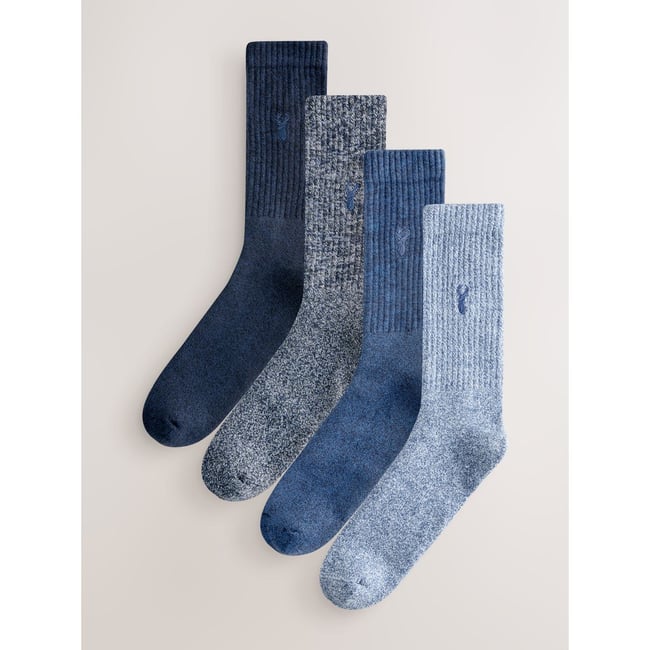 Chaussettes épaisses à cerf, 4 paires - NEXT