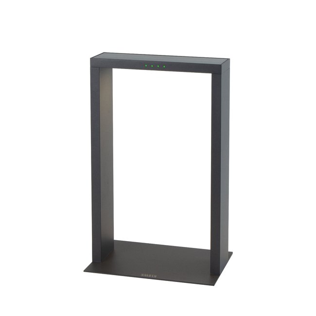 Borne solaire aluminium AXIS MINI Couleur noir <span itemprop=