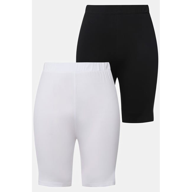 Cyclistes en lot de deux blanc neige <span itemprop=