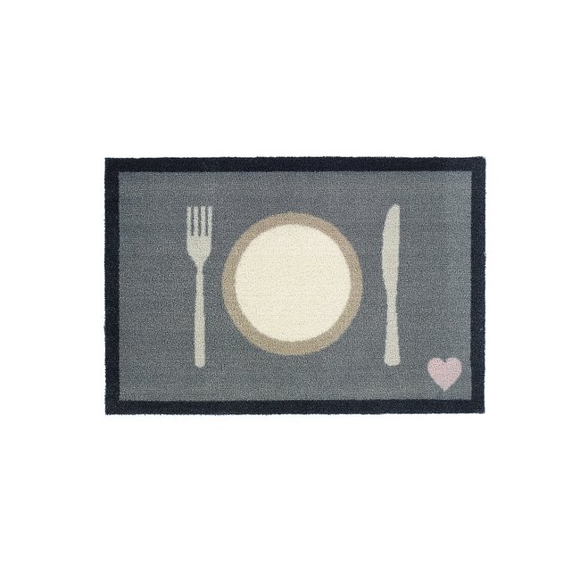 Pet Food Mat - Tea Time, grey, HOWLER & SCRATCH