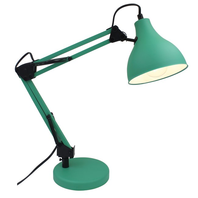 Lampe de bureau en Fer, ENNIS Couleur vert <span itemprop=