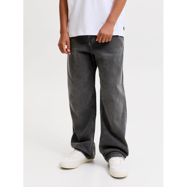 Jean Baggy Fit black denim <span itemprop=