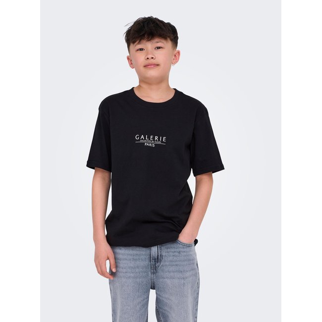 T-shirt ONLY & SONS JUNIOR jet black <span itemprop=