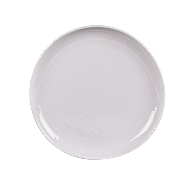 Assiette à dessert Ecume 20 cm (lot de 6) Couleur blanc <span itemprop=