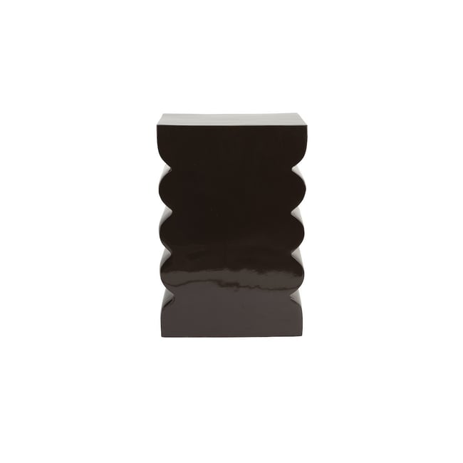 Tabouret en aluminium - CURVES - ZUIVER