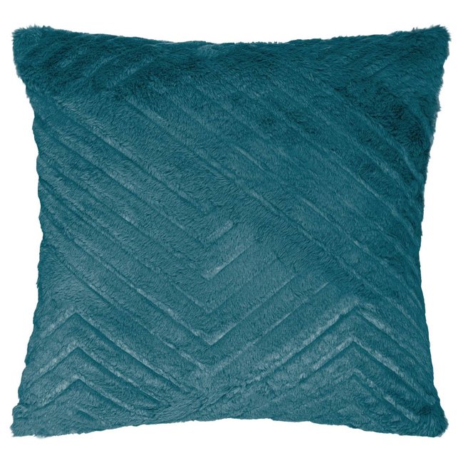 Coussin bleu canard <span itemprop=