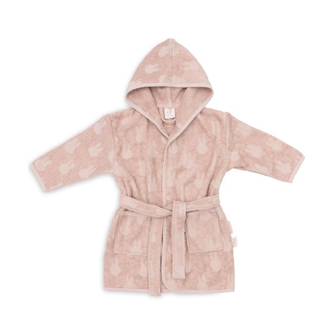 Peignoir en éponge rose <span itemprop=