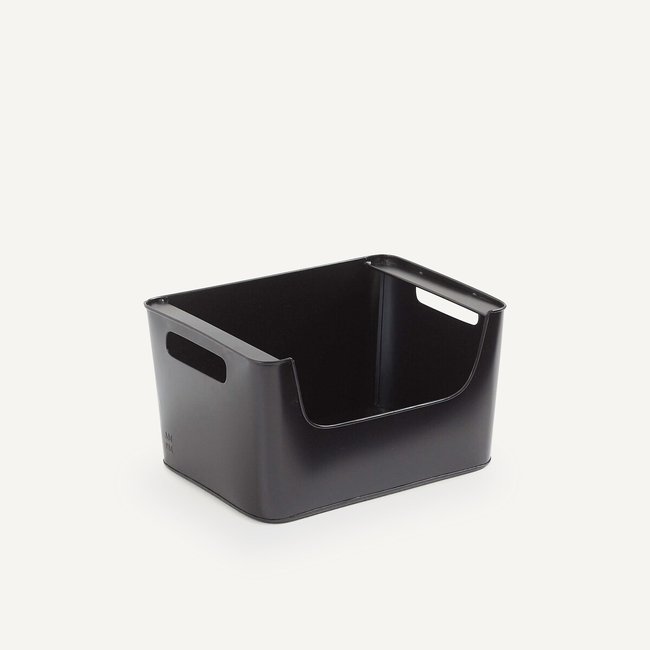 Casier métal L37 x H20 cm, Arreglo Couleur noir <span itemprop=