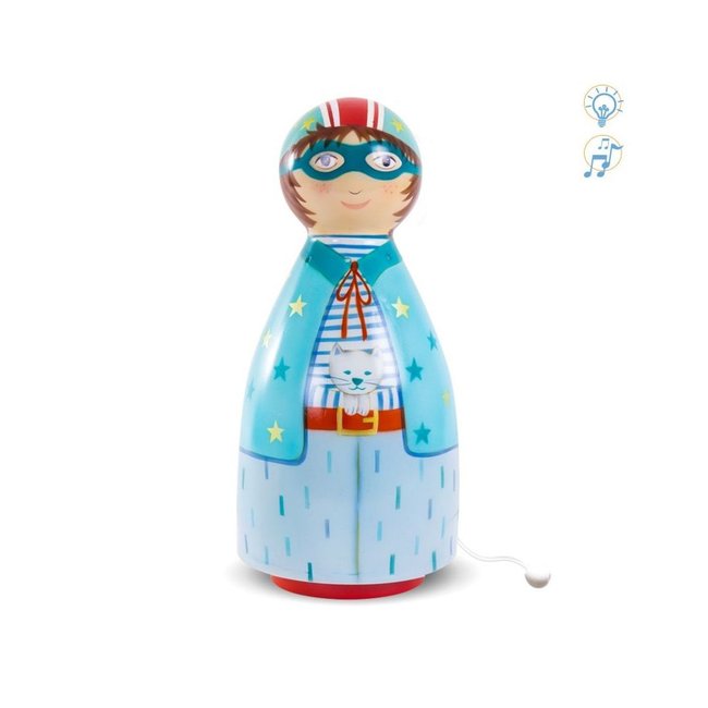 Lampe musicale Super héros - L OISEAU BATEAU