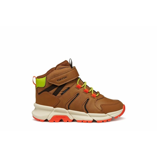 Scarpe da ginnastica alte Flexyper Plus marrone/arancione GEOX