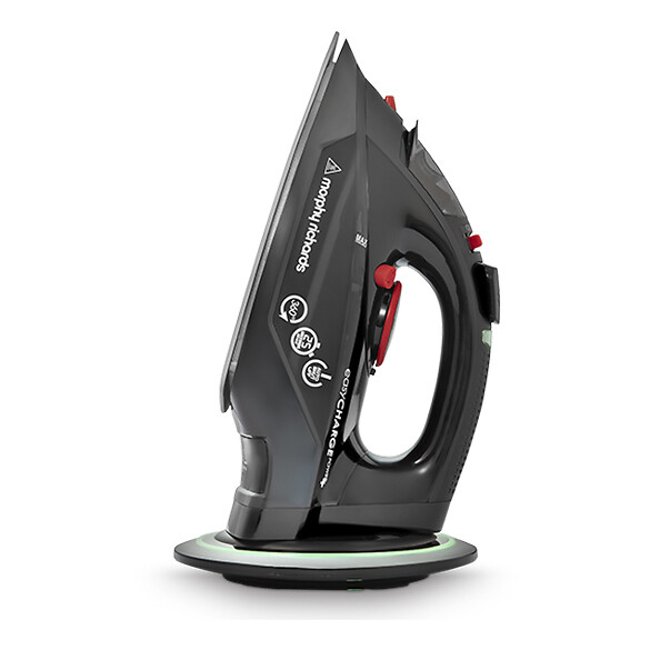 EasyCHARGE Power+ 2400W Cordless Iron - 303251, black, MORPHY RICHARDS