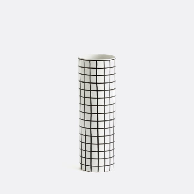 Vaas in keramiek H25 cm, Adamo <span itemprop=