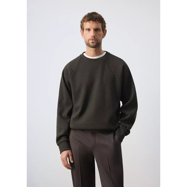 Sweat effet gratté - MANGO MAN