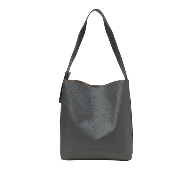 Hobo Bag moyen avec pochette intérieure amovible grau <span itemprop=