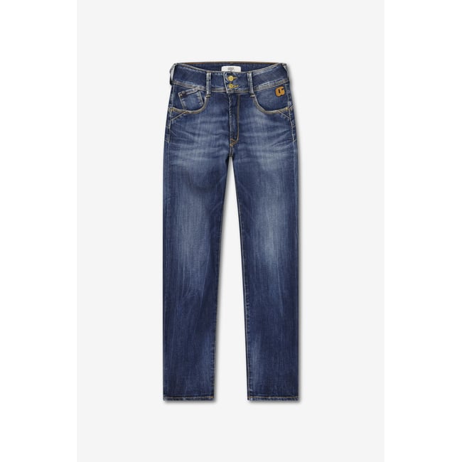 Jeans push-up slim taille haute PULP, 7/8ème blue <span itemprop=
