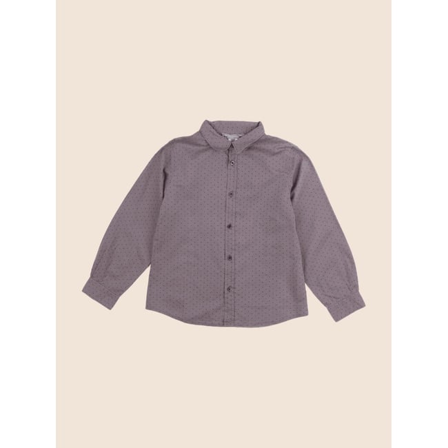 Chemise - Très bon état gris <span itemprop=