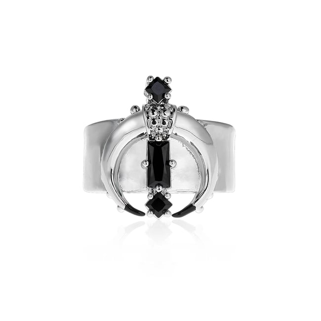 Bague réglable cabochon lune RIM - HIPANEMA