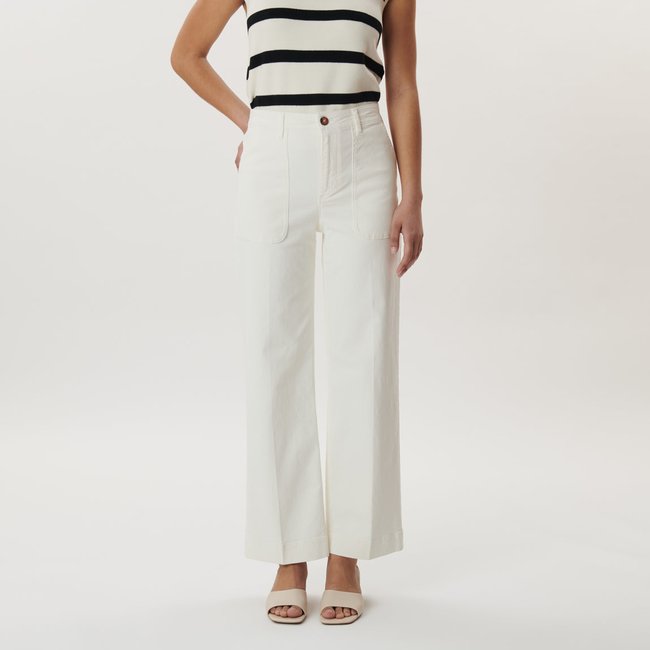 Pantalon droit large taille haute - LABDIP