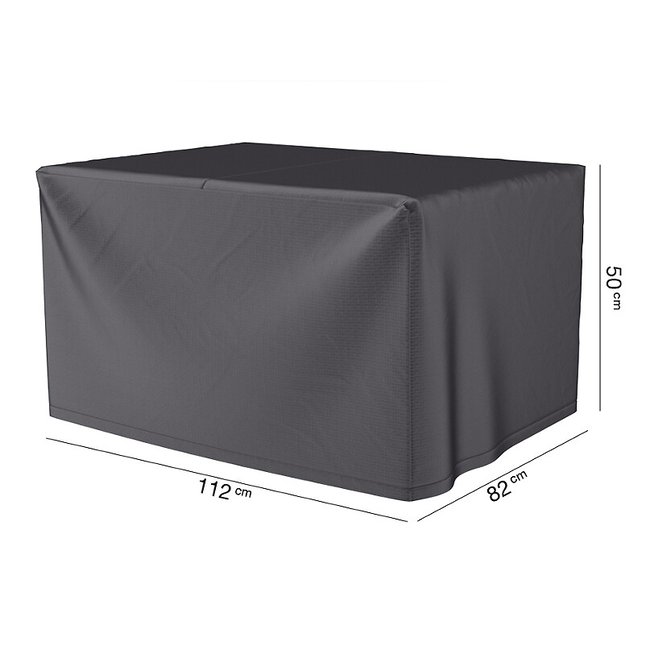 Garden Firetable Cover 112x82x50cm, grey, AEROCOVER