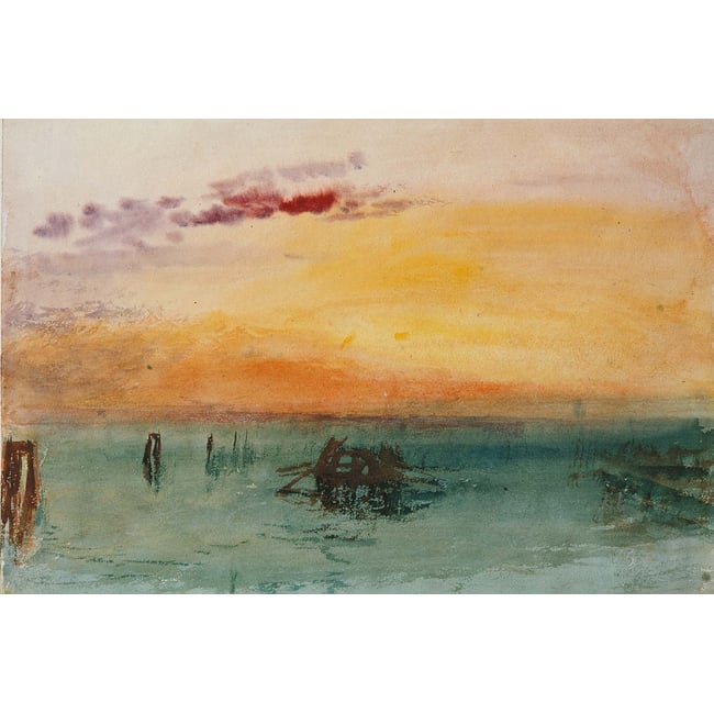 Tableau peinture venise de joseph turner - HEXOA